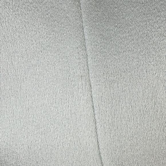 Alice + Olivia Jody Satin High-Waist Slit Front Pant White Size US 2 - Picture 11 of 13